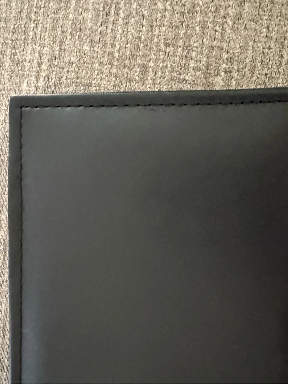 Pottery Barn Black Leather PHOTO ALBUM Holds 60 Photos 4